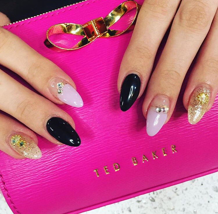 Hybrid gel mani with customized couture nails. Visit us @Pearlridge or lavish <a href="/KahalaMallCtr/">KahalaMallCtr</a>