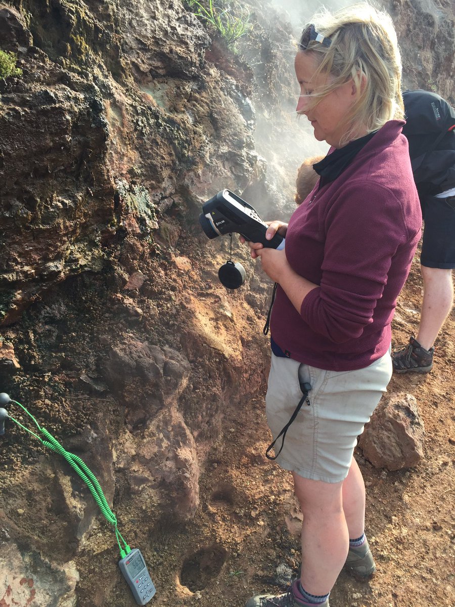GURiftValley's tweet image. 6am start #infrared #survey #fumaroles #steam #leopards #geothermal #Menengai @UofGEngineering @UofGGES @UofGSciEng