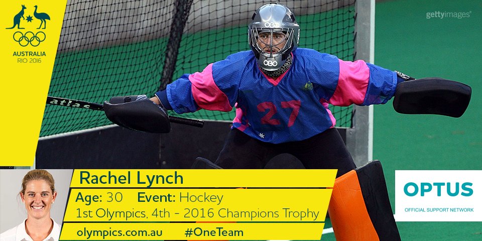 Protecting the goals at the Rio Games will be <a href="/RachLynch27/">Rachael Lynch</a> in her Olympic debut!

bit.ly/RachaelLynch #OneTeam