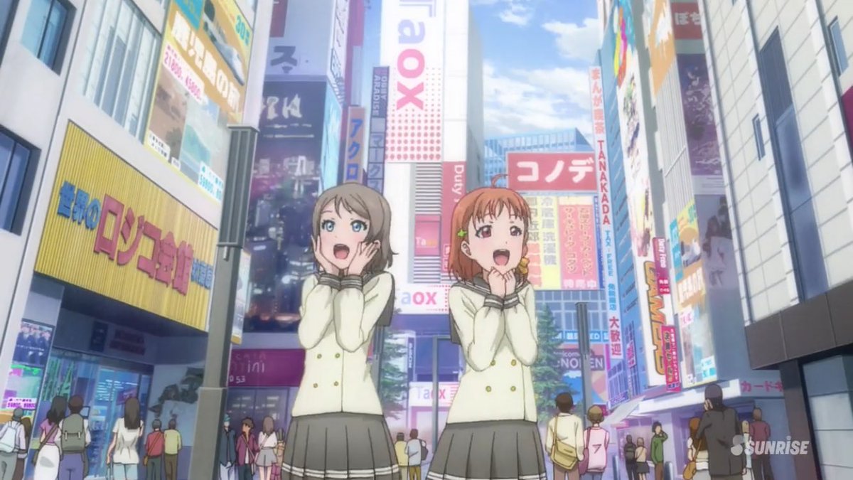 陳じも ラブライブ サンシャイン アニメ第1話聖地巡礼の旅その1 秋葉原駅前