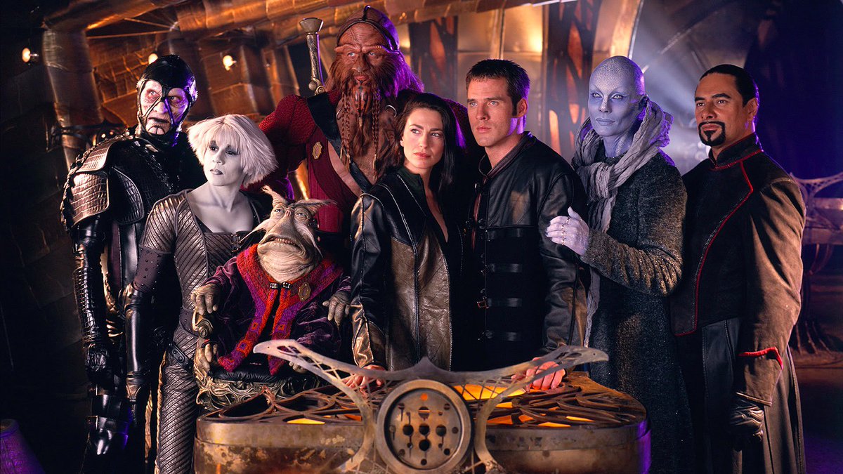 Disconnected0_0's tweet photo. Binge watching Farscape for inspiration and nostalgic reasons.
#farscape #comfortshow #regenerationprocess https://t.co/SP6hj1aRRm