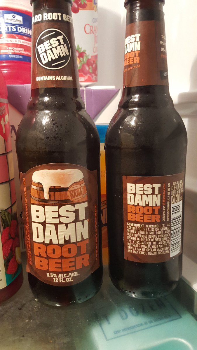 Washing it down with........