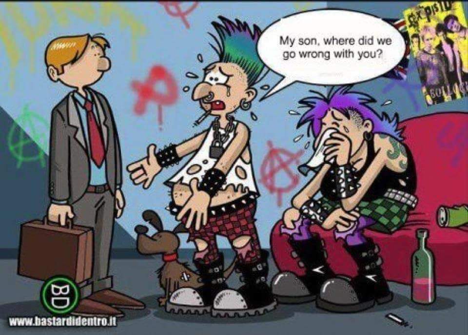 SnoviaTerror's tweet image. Ha! #PunkHumor