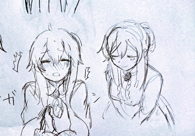 @gelatin_yeah 下に描いてたらくがき 