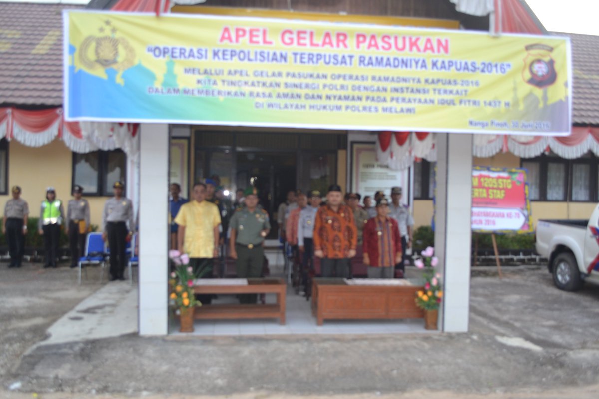 HumasResMlw's tweet photo. apel gelar pasukan ops ramadniya tgl 30 juni 2016 polres melawi https://t.co/JUjyfHgzBT