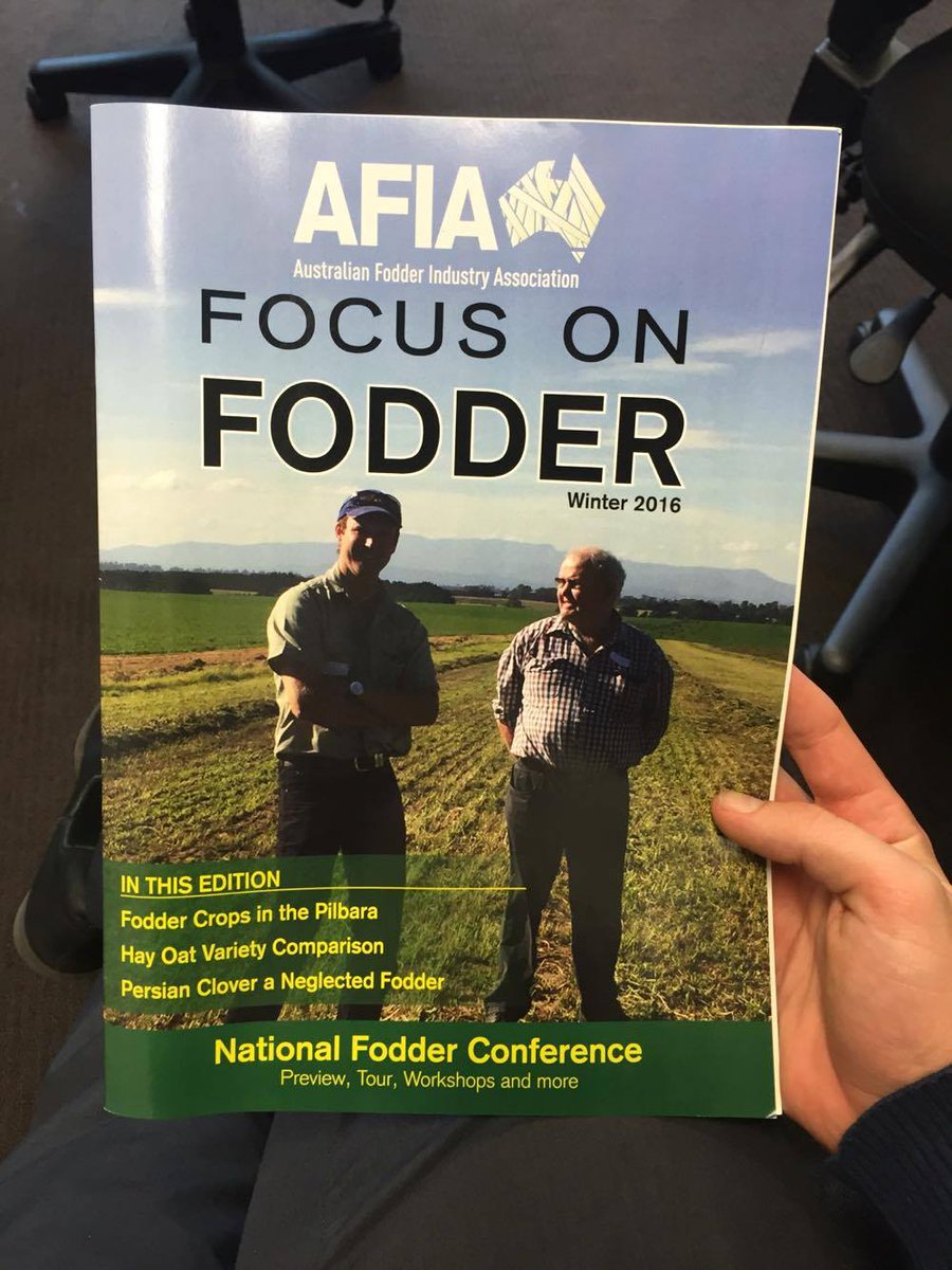 AusFodder's tweet photo. We hope all our members are enjoying the winter edition of #FocusonFodder! https://t.co/dLg9T6Dv5y