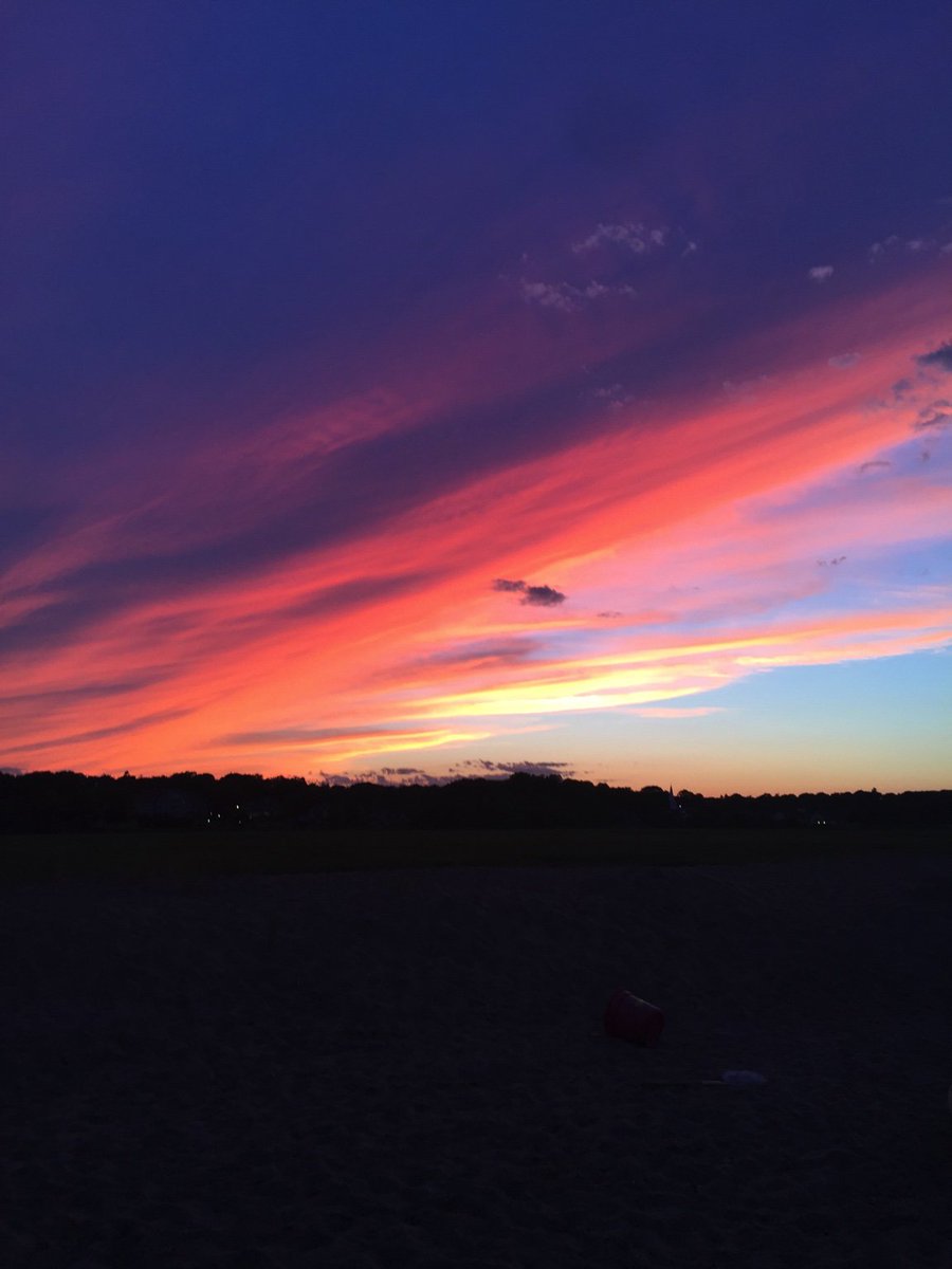 maguirescience's tweet photo. @HarveyWCVB Sunset Peggotty Beach, Scituate, MA https://t.co/qvCpI1ThCo
