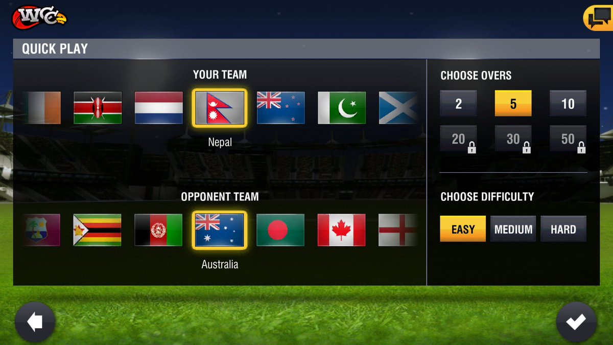MeGunace's tweet photo. Finally Got A Game Including My Country!
#Cricket😀😀 https://t.co/JqeuTeptVm