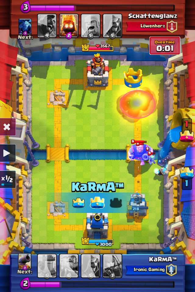 Clashers_HQ's tweet photo. Seconds matter..! #ClashRoyale https://t.co/M4I9nXA1xb