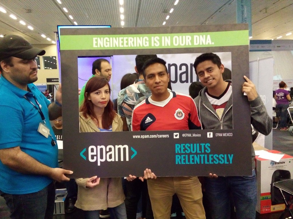 metaedd's tweet photo. Lo mejor de #cpmx7 fue que los amigos de @EPAM_Mexico me dijeran que tengo buena lógica de programación #cpmx8 see U https://t.co/Cc3DFP9cjU