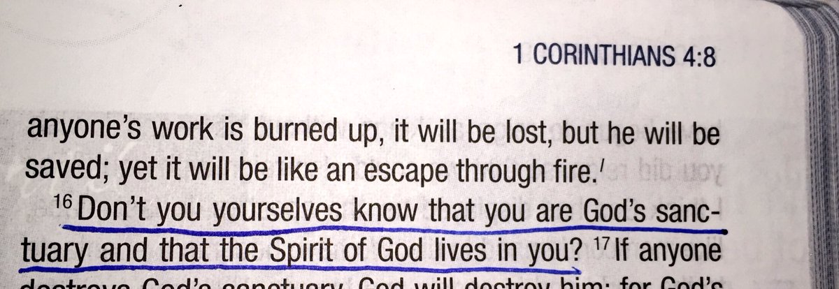 claire_benson27's tweet photo. the Holy Spirit lives within you...you are unstoppable!! | 1 Corinthians 3:16 https://t.co/HCMQMc6QWf