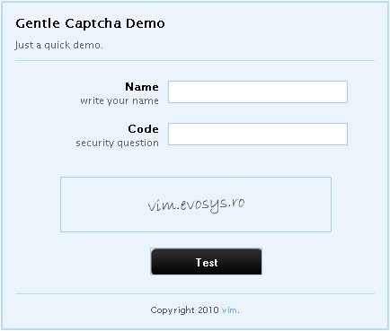 WpWarez's tweet image. Gentle #Captcha php class (Forms) - #PhpClass #Vim goo.gl/0S9u0X