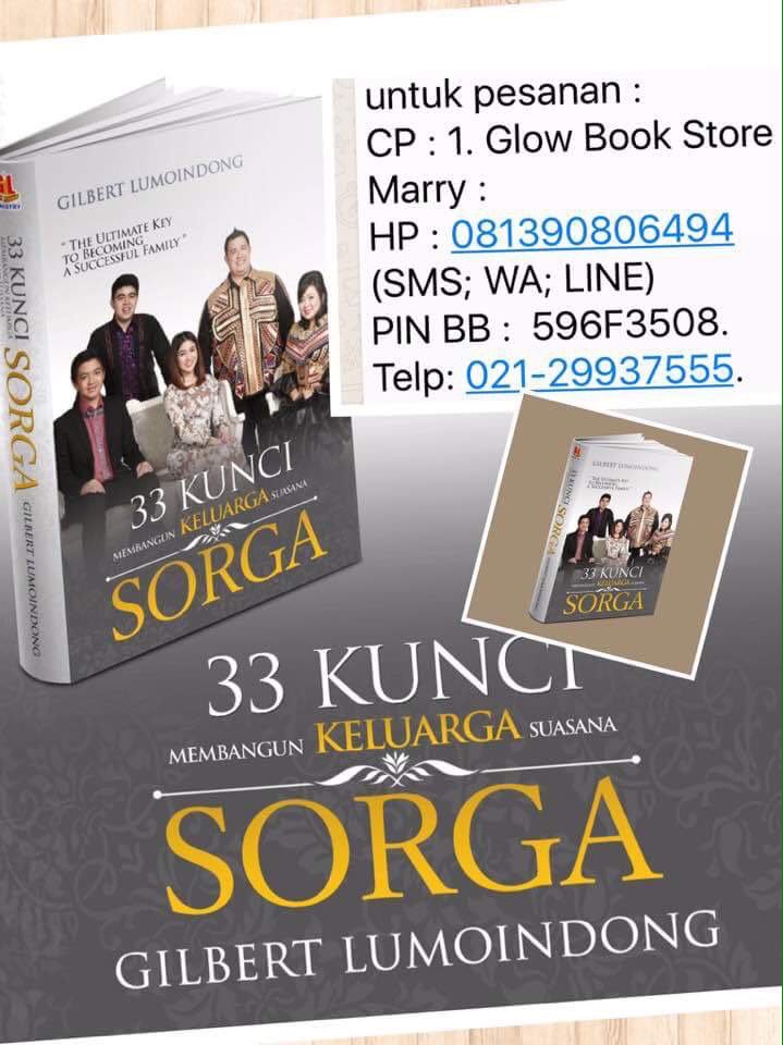 Miliki buku terbaru dari <a href="/PastorGilbertL/">Gilbert Lumoindong</a>