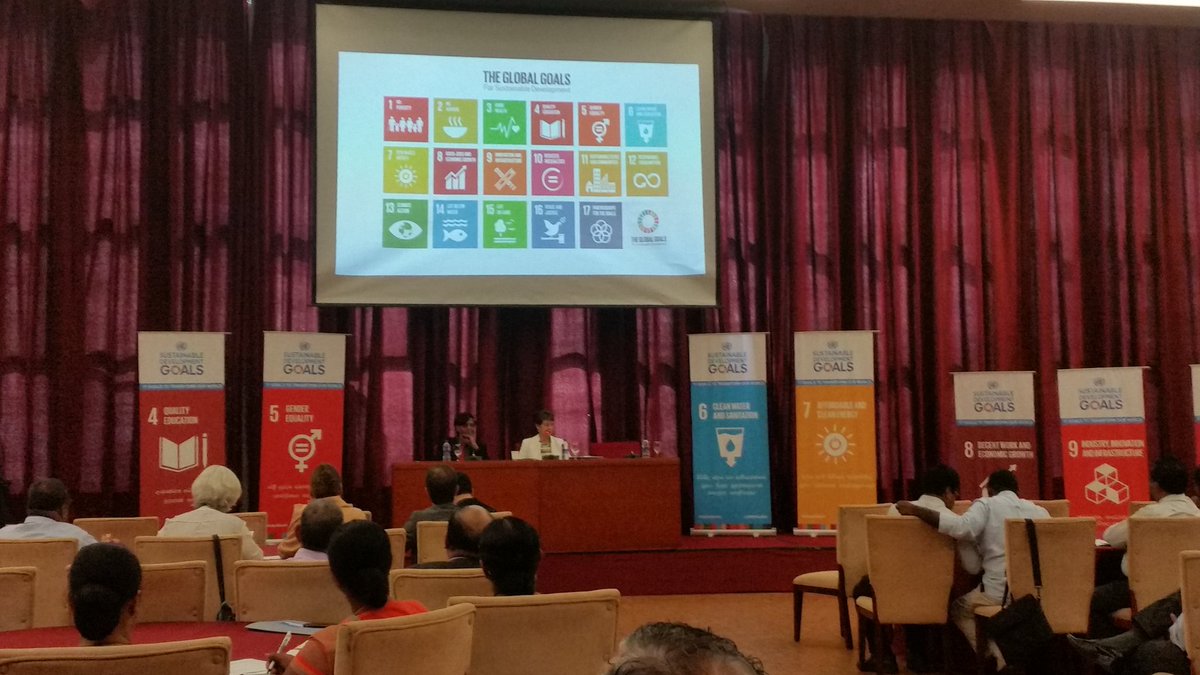 Consultation on <a href="/UN/">United Nations</a> role in #SDG implementation in Sri Lanka commencing. #GlobalGoals <a href="/UNSriLanka/">UN in Sri Lanka</a> <a href="/unamccauley/">Una McCauley</a> #lka