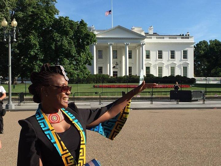 A happy client wearing an <a href="/AkinyiOdongoKE/">Akinyi Odongo KENYA</a> brand by @MefaCreationS.#for_that_sharp_look