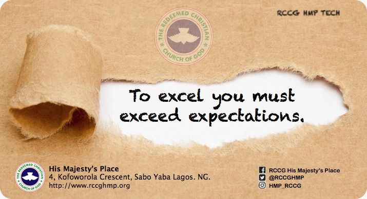 RCCGLP70's tweet image. #SpiritofExcellence #ToExcel you must do common thing in an uncommon ways.@pstbisi @FREEDOMCOURT @UnilagOlodo