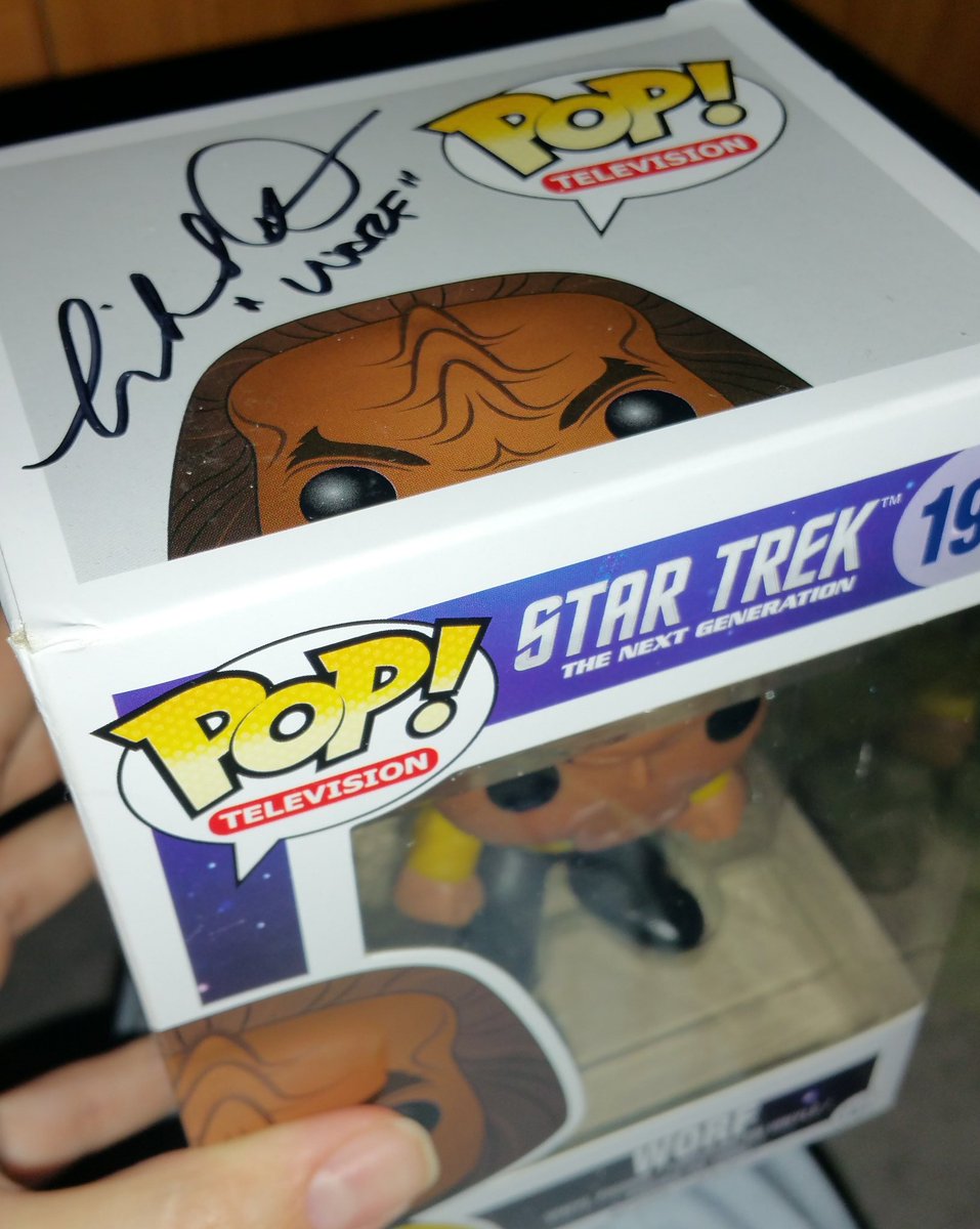 AlyNic14's tweet photo. Thanks @akaWorf for signing my pop-Worf! It was awesome meeting you at @FloridaSupercon this weekend! https://t.co/xVut2Jy9iq