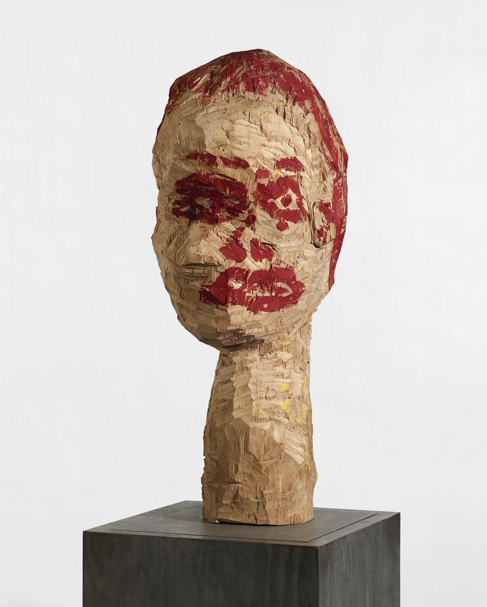 baselitzgeorg's tweet photo. Elke, 49×21in, Sold for $1,650,500 USD #georgbaselitz https://t.co/jfD57lOvcX https://t.co/22eBw0pIGn