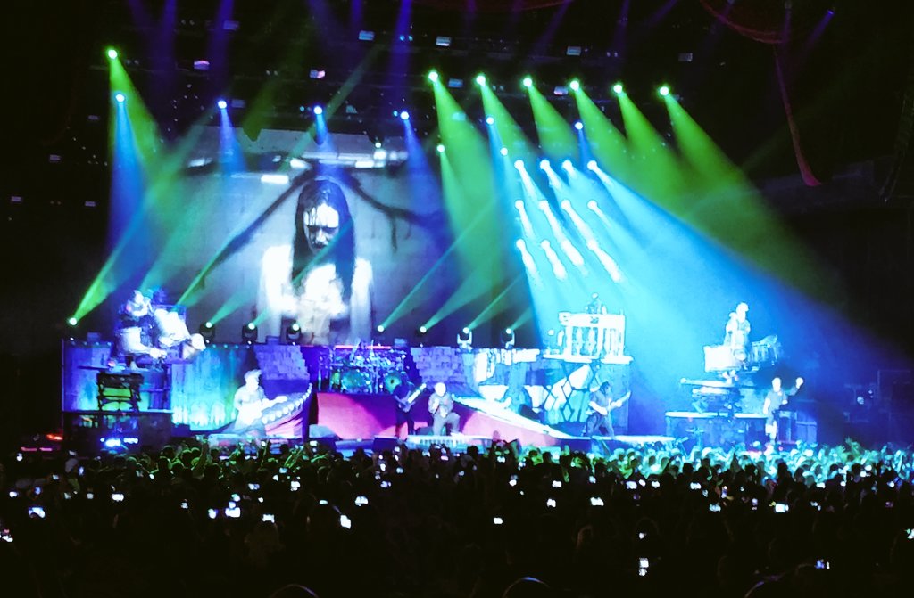 AlyNic14's tweet photo. @slipknot still buzzin in my head from the Epic show Friday in West Palm! #rockinsummmer @SXMOctane @SXMLiquidMetal https://t.co/6JBmJKKNXF
