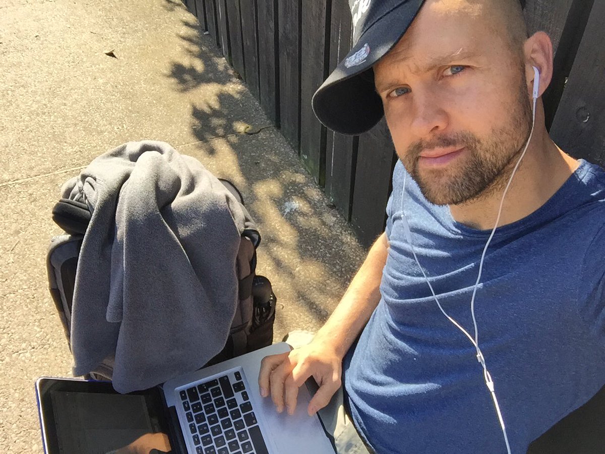 LukeTyburski's tweet image. The office this morning writing online Mental Strength Training guides, If interested RT..
#trainplatform #sunshine