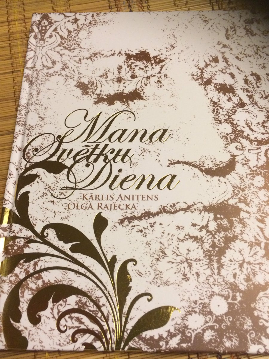 Nu ziniet <a href="/KarlisAnitens/">Kārlis Anitens</a> <a href="/RajeckaOlga/">RajeckaOlga</a>!Pec <a href="/bruknaskopiena/">Brukna</a> konc.lidz 4 no rita "apedu" gramatu! #BioKrimikis #izcili