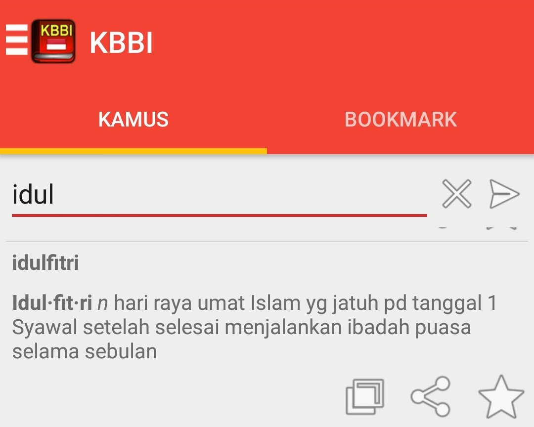 Wah Ternyata Penulisan Idul Fitri Idul Adha Keliru Menurut Kamus Besar Bahasa Indonesia Kbbi Chirpstory