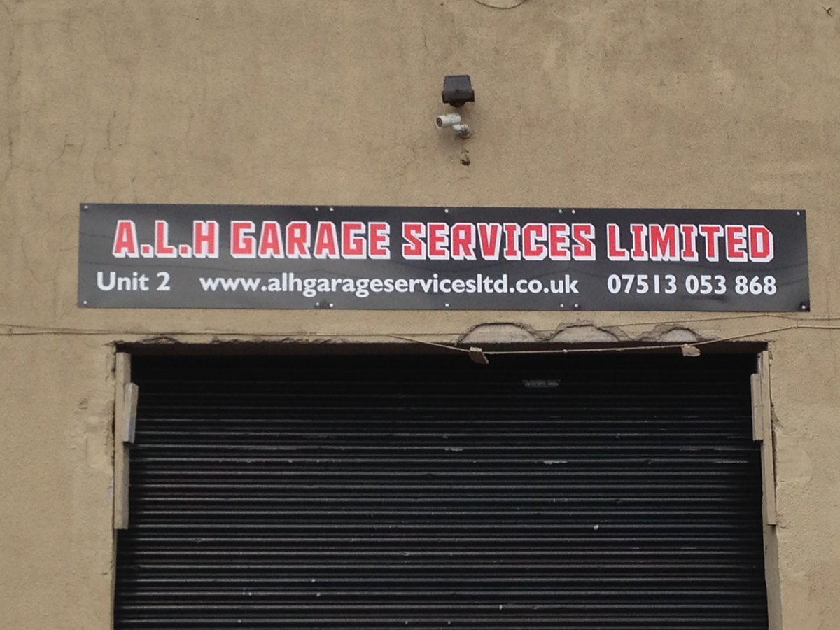 SolidSignsUK's tweet image. ALH Garage service limited Signs