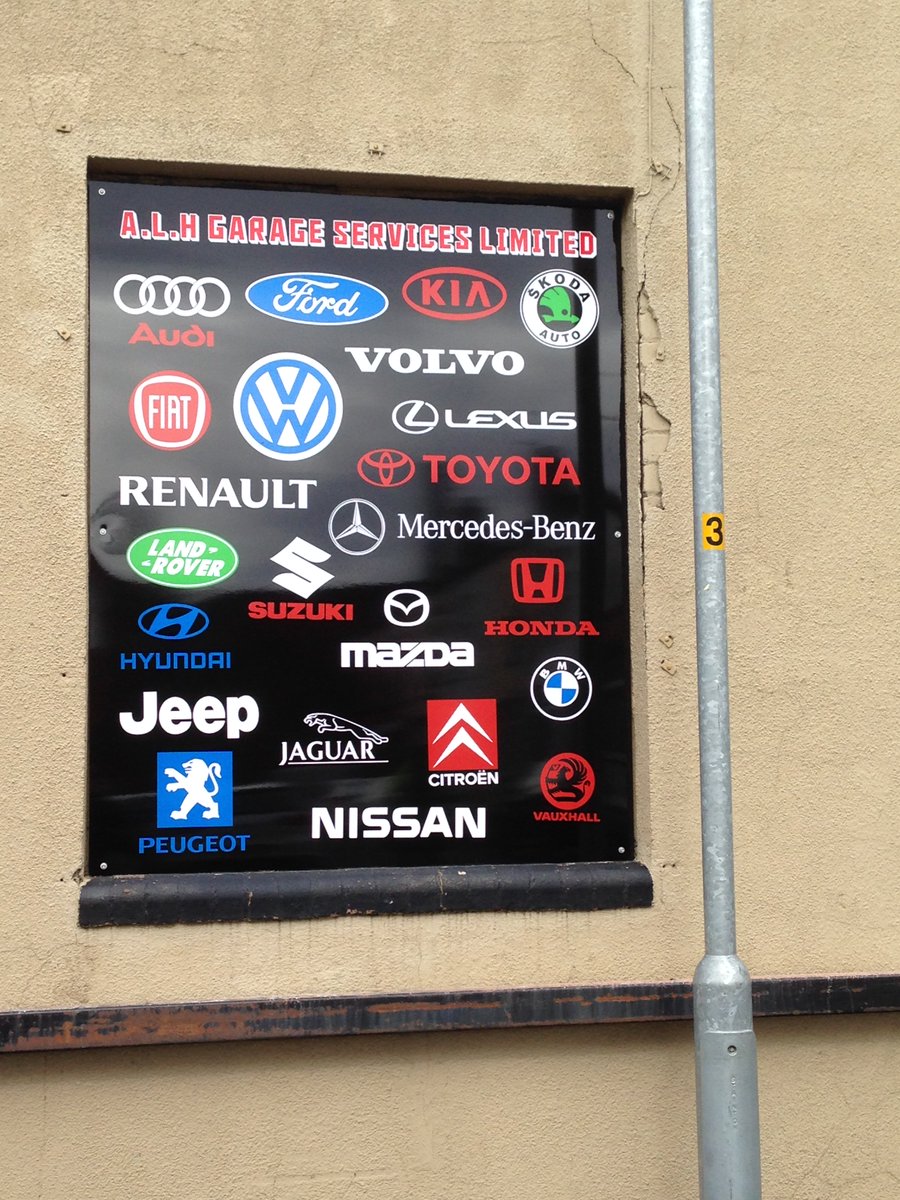 SolidSignsUK's tweet image. ALH Garage service limited Signs
