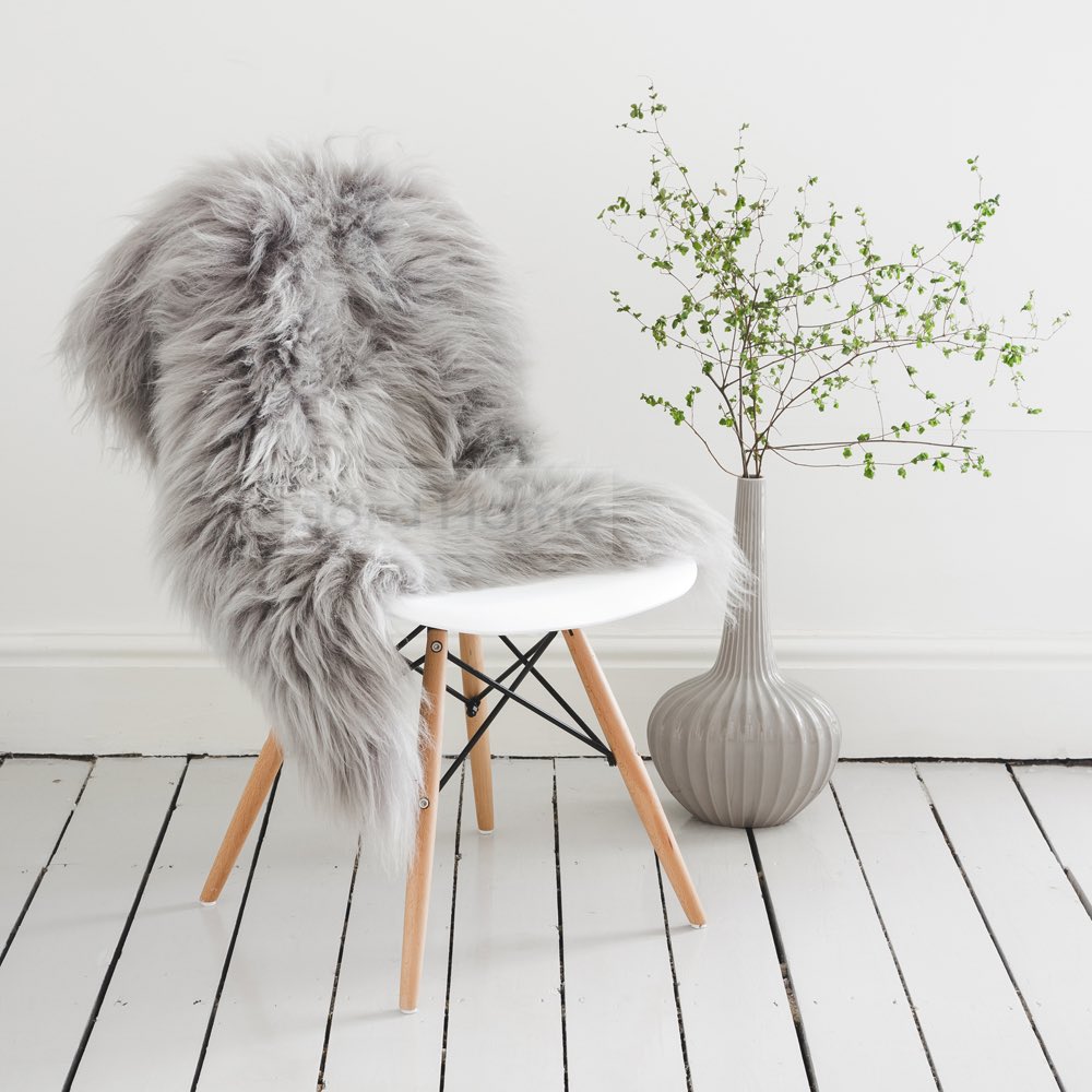 Fabulous feedback for our grey Icelandic hide 'am completely in love with my sheepskin. Soft &amp; luxurious.' Jess, UK