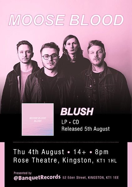 Tickets for Blush release show @ Rose Theatre, Kingston are now online via <a href="/banquetrecords/">Banquet Records</a> - bnqt.co/MB040816