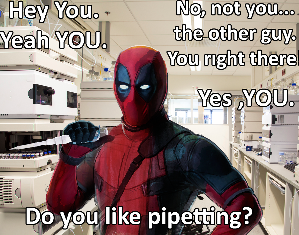 AUC_TURKEY's tweet photo. EVERYONE LIKES PIPETTING. END OF STORY. https://t.co/rJcHyfaYP1