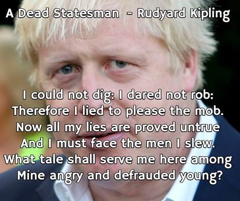 This man should be slaving 24/7 to rescue us from the mess he helped create. Instead, he pisses off into the sunset