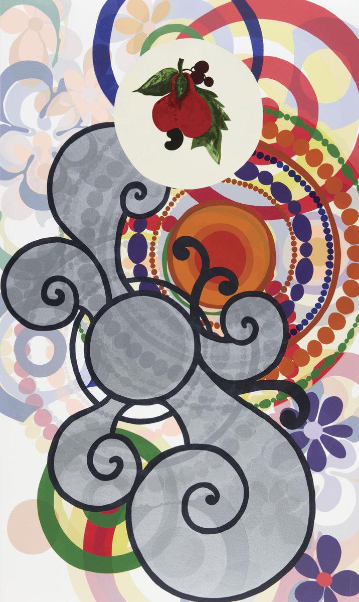 O Sabado (The Saturday), 40×24in, Sold for $10,625 USD #beatrizmilhazes auctionclub.com/public/histori…