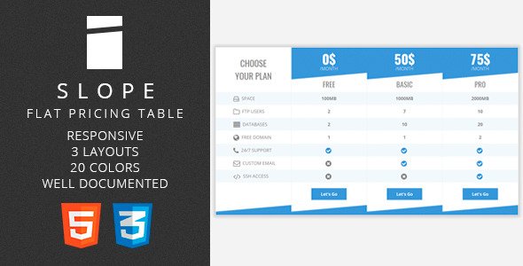 WarezNulled's tweet image. Slope - #Flat Pricing Table - #3Columns #Animations #Colors goo.gl/AeFImy