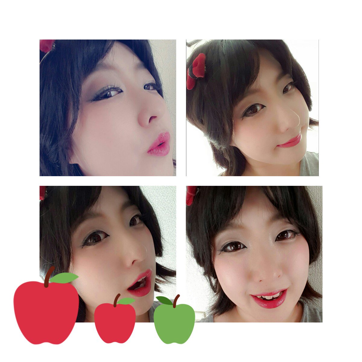 白雪姫メイク