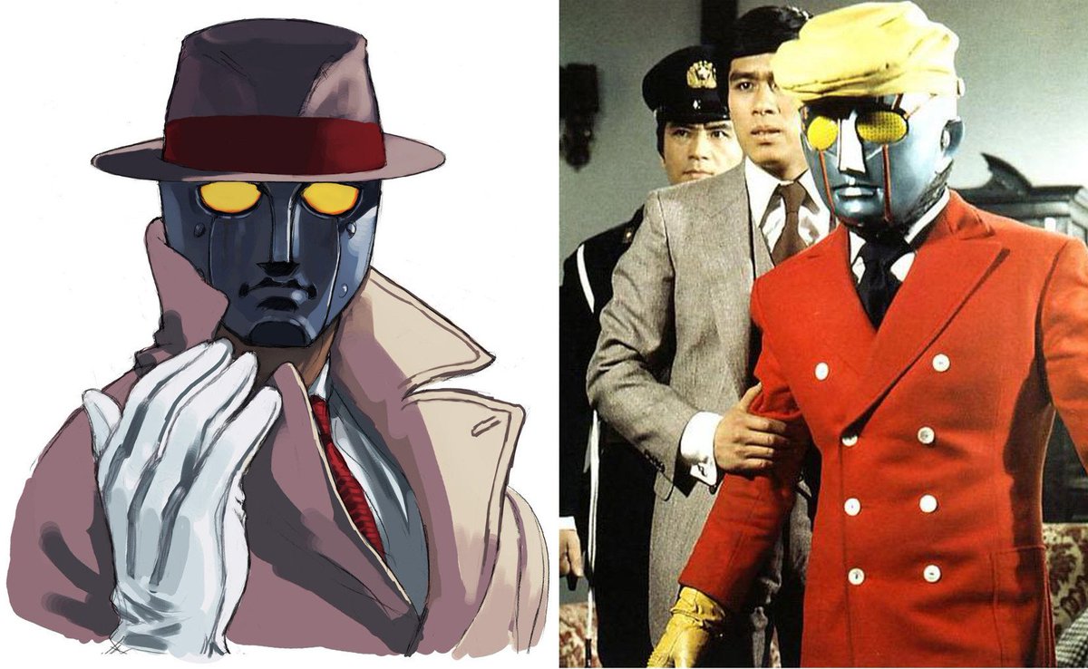 VGF Gamers on Twitter: "The design for Q from Street Fighter is heavily off of the 1970s Japanese Robot Detective K. https://t.co/jYkN540qdC" / Twitter