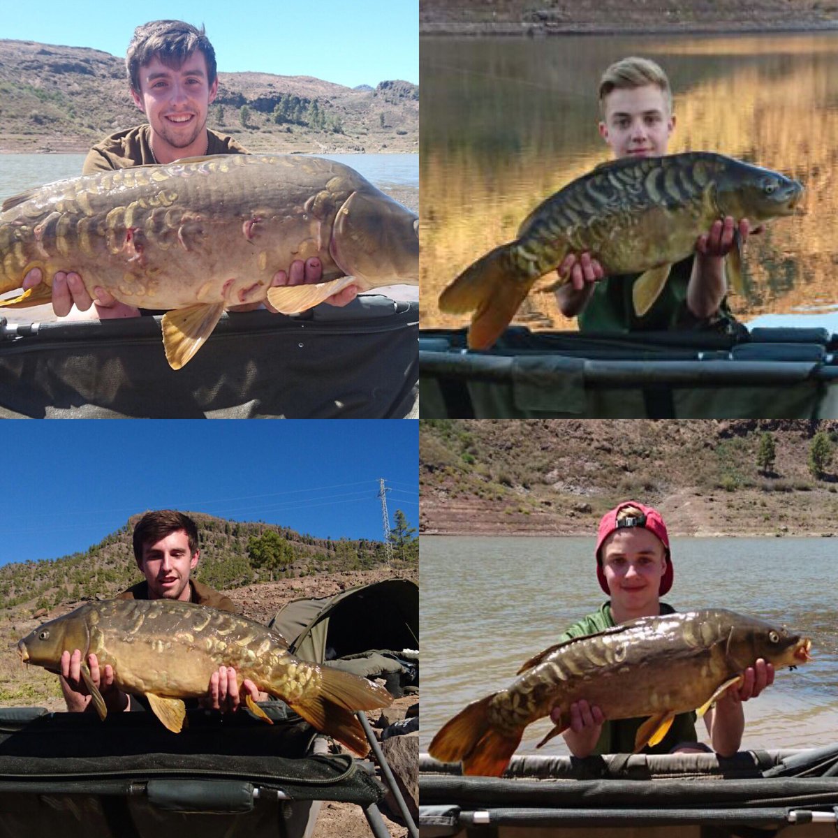 *THE YOUNG GUNS*Chris and Ryan landed 8 fish on a short 2 night 3 day sesh with 2 new PBs landed aswell nice 1 lads😎