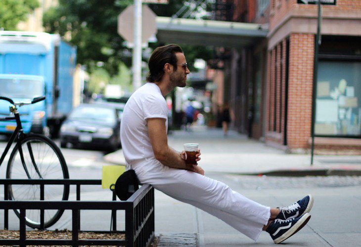 how to wear high top converse men