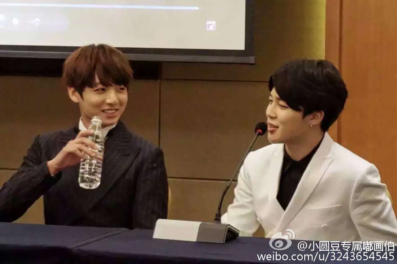 Jimin Indonesia Busy Bts Jimin At 花樣年華on Stage Epilogue In Nanjing Press Conference C 小圆豆专属嘟画伯