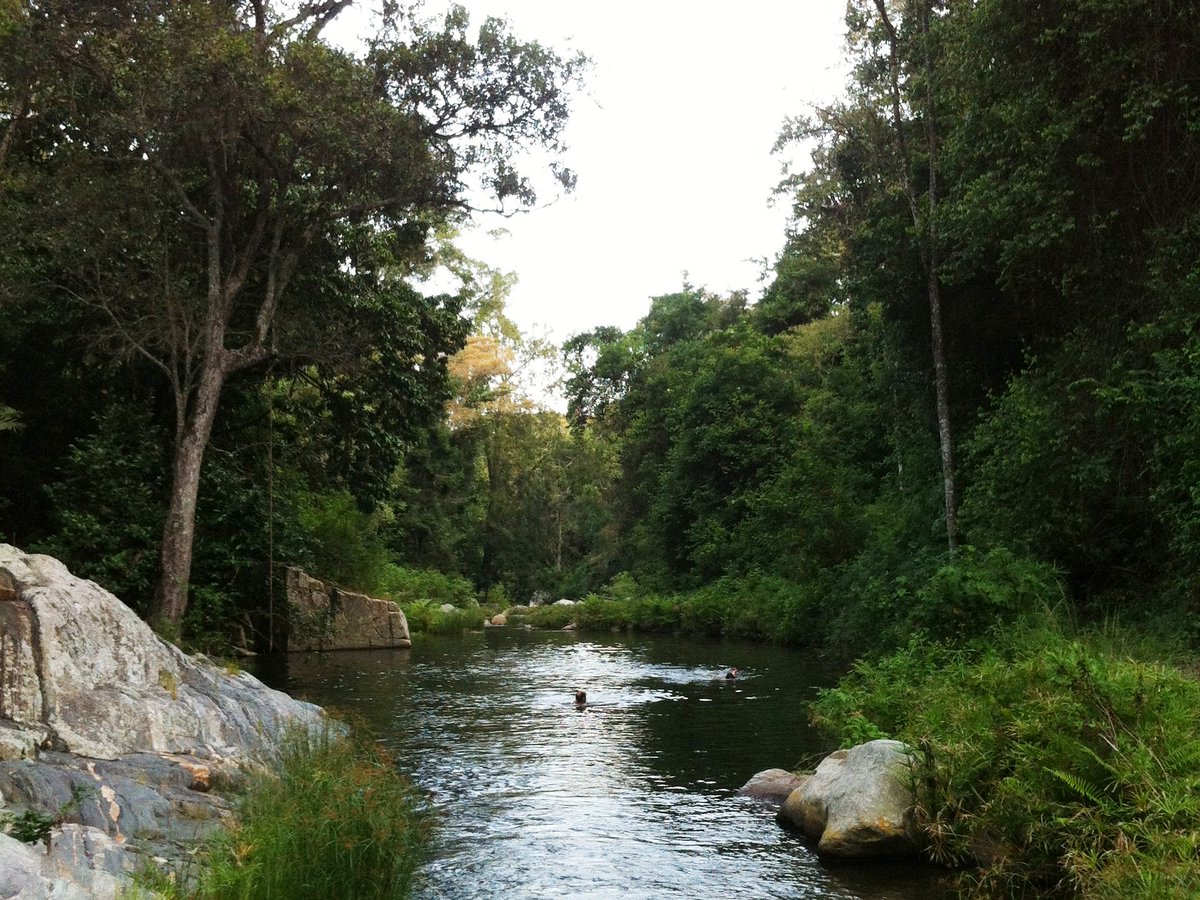 KitichCamp's tweet photo. Good morning! Off for a dip in our 'swimming pool' #wildswimming #swimming #kitichcamp #kenya #walking #safari https://t.co/rjRxlusGXB