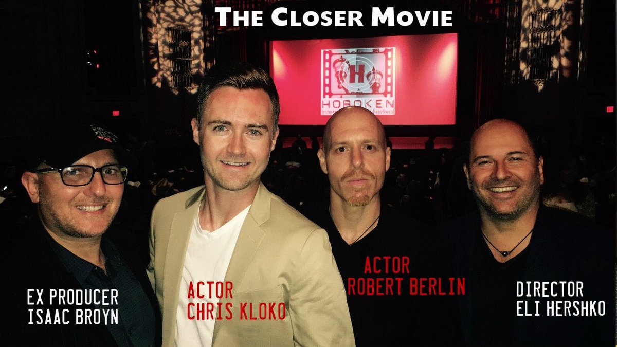Sending well wishes to <a href="/theclosermovie/">The Closer Movie</a> heading to <a href="/viennafilmfest/">VIFF</a> July 6! Go get 'em <a href="/pixhershko/">Eli Hershko</a> <a href="/BroynIsaac/">isaac broyn</a>