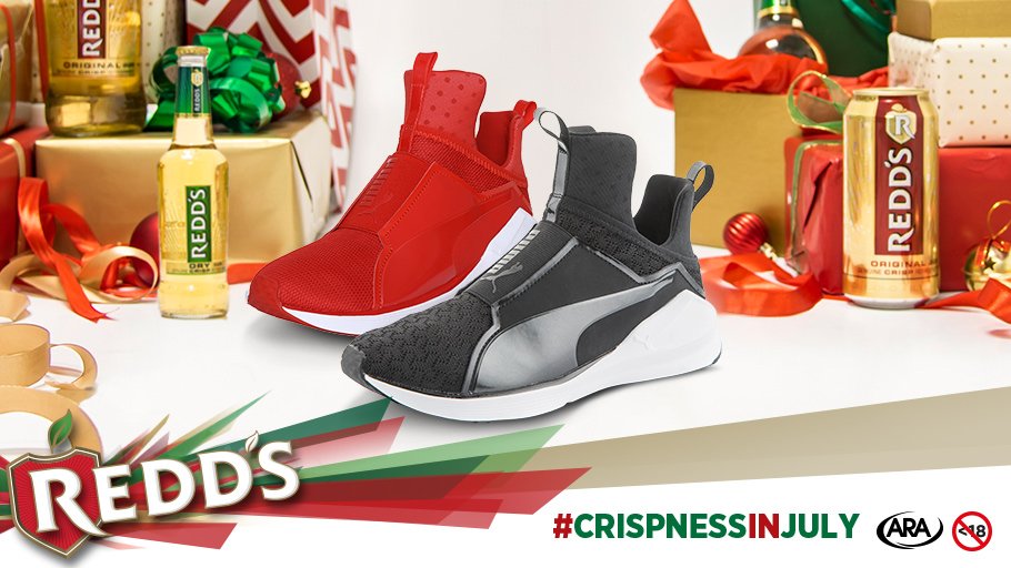 ReddsSA's tweet photo. We have 2 pairs of size 4 Puma Fierce kicks! 2 WN tell us who's UR fav Nomzamo Mbatha or Rihanna? #CrispnessInJuly https://t.co/BtObx2EZBO