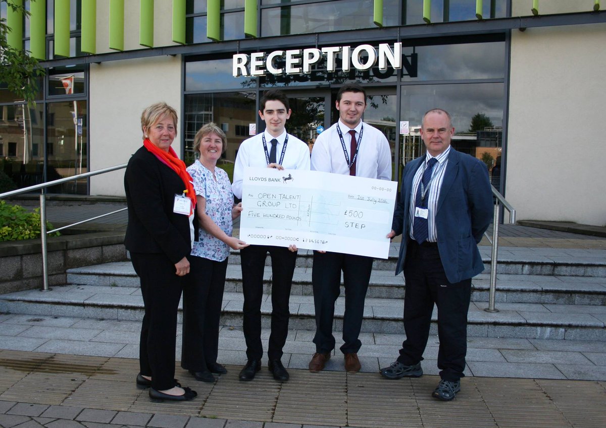 OpenTalentGroup's tweet image. The @OpenTalentGroup won £500 after presenting our business idea at @SelbyCollege to @SelbyDC #mondaymotivation