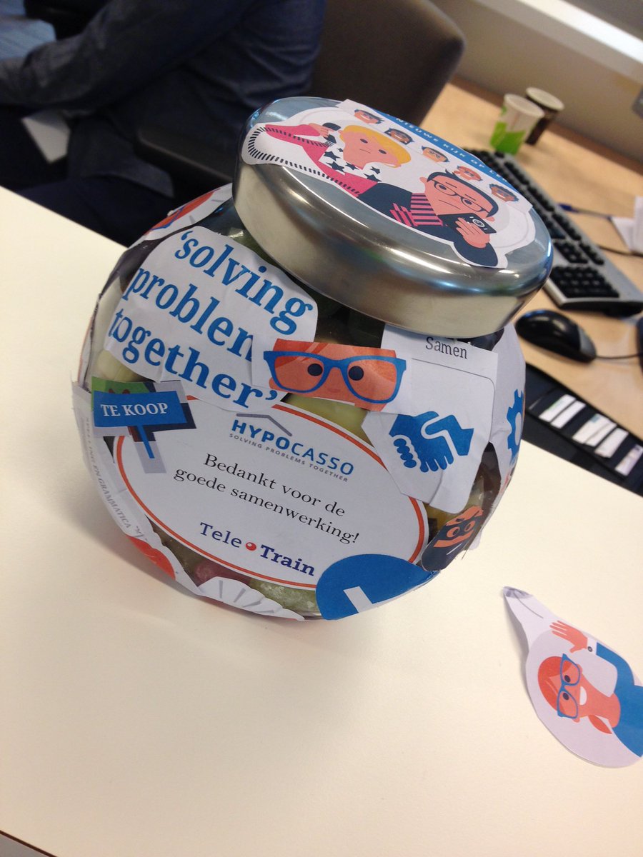 Hildester's tweet photo. Vorige week detachering bij Hypocasso succesvol afgesloten! @TeleTrainTalent https://t.co/uzWNnYifJy