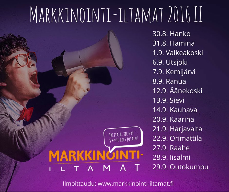 TuplaPasi's tweet photo. Yrittäjä, tee nyt ***tu edes jotain -markkinoi älä marise, https://t.co/8wvjIVVU7X  #marilta #yrittäjät https://t.co/c1z1cPPd2t