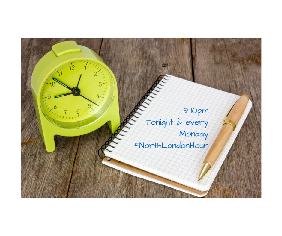 Come &amp; join us tonight &amp; every Mon on #NorthLondonHour add #hashtag to all tweets to join goo.gl/NgWypD