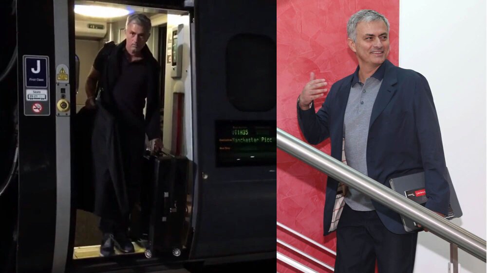 Jose Mourinho telah tiba di #mufc: bit.ly/29H5ASy