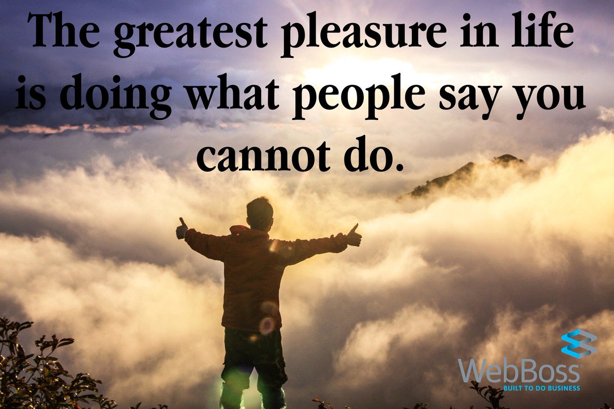 WebBossUK's tweet photo. Do what people say you cannot do.
#MondayMotivation #Business #Quote #Startup #Entrepreneur #WebBoss #Website https://t.co/VErZ6teXQq