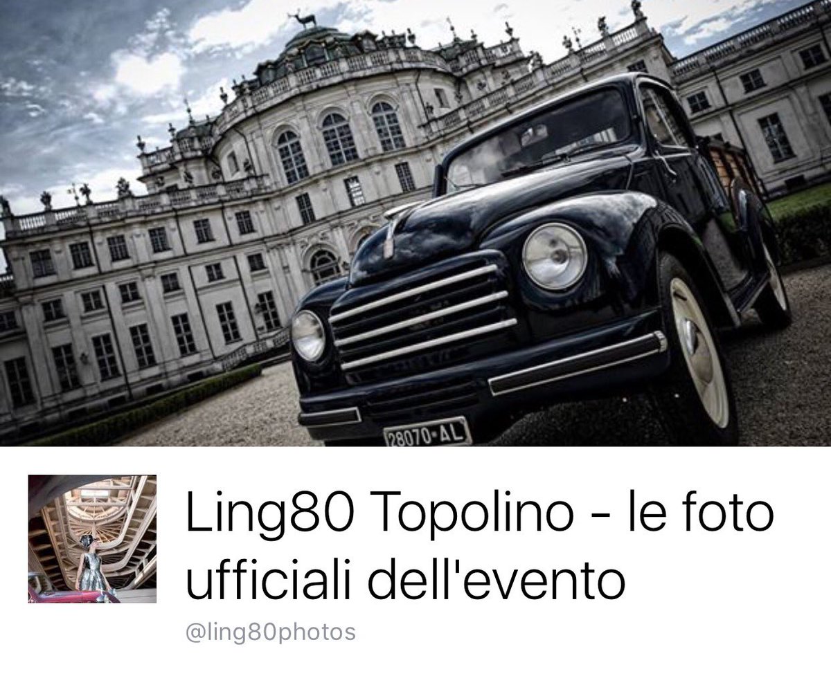 Tutte le foto ufficiali dell'evento? Le potrete trovare qui!! #Ling80AnniDopo 📸 🚙 facebook.com/ling80photos/