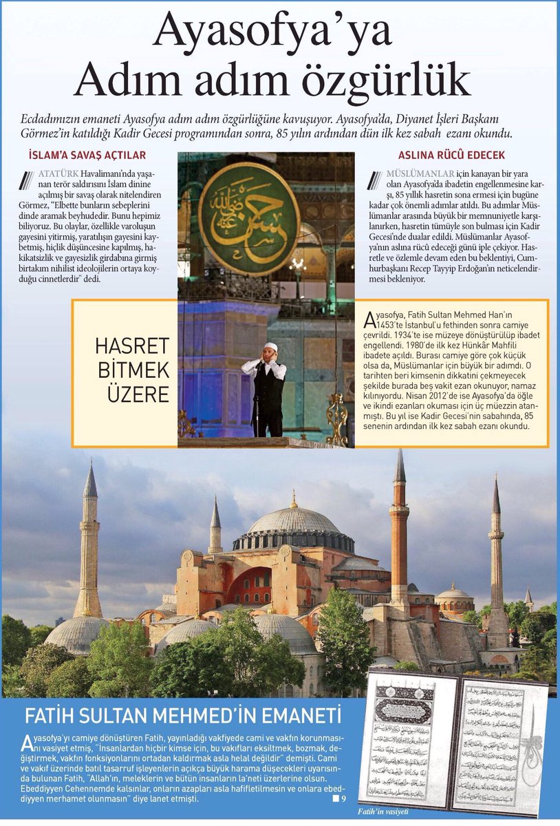 mozgul1's tweet photo. MAHZUN MABET AYASOFYA https://t.co/HFdYKsFjmU